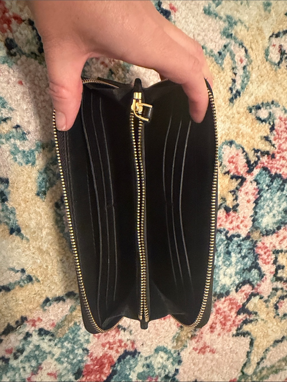 Madewell Black Zip-Around Wallet Phone Case - Picture 4 of 7